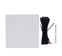 Termostato intelligente WiFi Regolatore di temperatura per riscaldamento elettrico con display LCD e controllo APP del telefono per il di riscaldamento domestico Materiale ABS (Bianca)