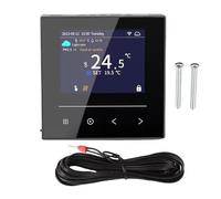 Termostato intelligente WiFi Schermo LCD a colori Controllo APP per smartphone Termostato domestico per di riscaldamento elettrico a pavimento Materiale ABS premium Design