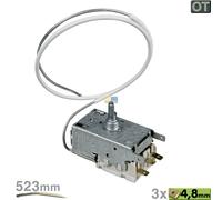 Termostato K59-S2777 Ranco 523mm Tubo Capillare 3x4, 8mm Amp