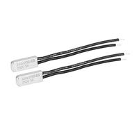 Termostato KSD9700, interruttore a temperatura aperta normalmente 40C, interruttore termico, controllore di temperatura del metallo 5A 2 PC (75 ℃)