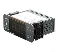 Termostato LCD da -40 a 85 °C, IP65 impermeabile (EK-3030) | Ampio display LCD, controllo sensibile al tatto, lettura precisa, facile regolazione, alloggiamento grigio