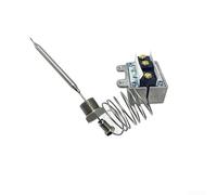 Termostato limitatore di temperatura per friggitrici a gas con doppia scala Celsius Fahrenheit progettato per prevenire il surriscaldamento e ridurre il rischio di incendi petroliferi nelle