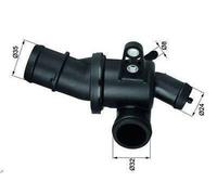 Mahle Original Termostato motore TH 4 80 – Refrigerante – per Mercedes‑Benz Classe A e B