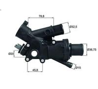 Termostato, liquido di raffreddamento MAHLE TH 43 83 per FORD KUGA I 2 2008-2012