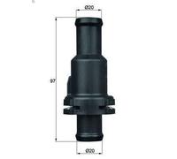 Termostato, liquido di raffreddamento MAHLE TH 5 8 per LEON (1P1) 2 2005-2009