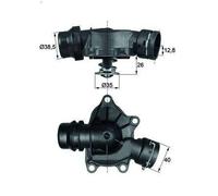 Termostato, liquido di raffreddamento MAHLE TI 26 88 per BMW 5 (E39) 3 1998-2