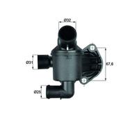 Termostato, liquido di raffreddamento MAHLE TI 35 87 AMAROK 2 2010-2013