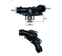 Termostato, liquido di raffreddamento MAHLE TM 13 97 per BMW 3 (E46) 2 1998-2000