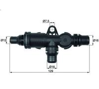 Termostato, liquido di raffreddamento MAHLE TO 4 82 per BMW X5 (E53) 3 2001-2003