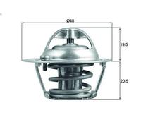 Termostato, liquido di raffreddamento MAHLE TX 204 82D per PUMA (EC_) 1.4 1997-
