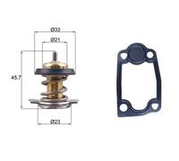 Termostato, liquido di raffreddamento MAHLE TX 266 79D per BOXER Furgone 3 2006-