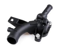 Termostato Liquido di Raffreddamento per Opel per Astra J Adam per Corsa D Meriva B A14xel A14xer Alloggiamento termostato Auto Uscita Pompa Acqua 25192985 1338487