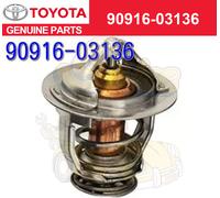 Termostato liquido raffreddamento motore Toyota CAMRY ASV50 2005-2011 90916-0...