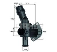 Termostato Liquido Refrigerante con Guarnizione MAHLE per VW Golf V