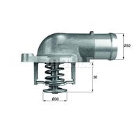 Termostato Mahle Per VW Multivan Touareg Transporter