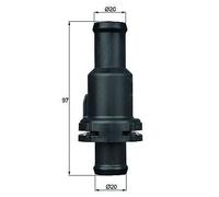 Termostato MAHLE TH 5 80, Liquido Refrigerante per AUDI, SEAT, VW