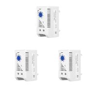 Termostato Meccanico 3 Pezzi Interruttore Regolatore di Temperatura 0-60 ℃ Termostato Meccanico Termostato Meccanico Elettrico Compatto