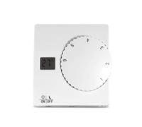 Termostato Meccanico a batteria per caldaia a gas,Termostato Ambiente No Programmabile FUNZIONE INVERNO/ESTATE Interruttore ON/OFF