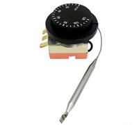 Termostato meccanico, termostato incorporato 0-120 ° C regolabile elettrico regolatore di temperatura manopola interruttore