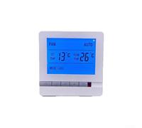 Termostato Meccanico Ventilconvettori 86x86mm Termostato Meccanico | Controllo per preciso 5-35°C, per ideale per comfort ottimale, per regolazione automatica temperatura ambiente