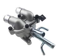 Termostato Motore Alloggiamento Termostato Liquido Di Raffreddamento Con Kit Uscita Pompa Acqua Set Completo 2562026120 Compatibile Con Hyundai Per Elantra 2000-2006