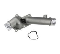 Termostato Motore Per BMW 5 7 E38 E39 520 528i Alloggiamento Termostato Flangia Di Uscita Acqua Refrigerante In Metallo Alluminio 11531740478