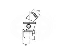 Termostato MTE487G 3361.87D SE0 200 322 21A 819959 QTH250K TI 72 87D TH16687