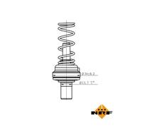 Termostato NRF per VW Passat Touran