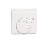 Termostato per ambienti, 220 V, termostato meccanico, regolazione della temperatura, per aria condizionata e per riscaldamento a pavimento con interruttore
