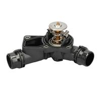 Termostato Per BMW E46 E39 Per X3 Per X5 Z3 Z4 320i 325i 330i 530i Alloggiamento Termostato Raffreddamento Motore Uscita Refrigerante 11531437040(Dark Grey)