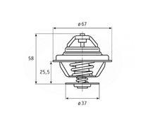 ERA 350231A Termostato motore