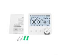 Termostato per caldaia a parete, interruttore di controllo della temperatura WiFi per caldaie a gas Tuya, cablato, montato su superficie, con pannello di controllo remoto tramite app (con Wi-Fi)