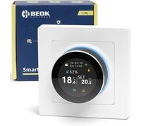 Termostato per Caldaia Beok Wi-Fi, Programmabile Su Base Giornaliera, Con Comand
