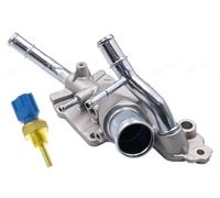 Termostato Per Nissan Per Sentra 2.0L MT Base 2007-2012 Per Versa 1.8L Sedan Alloggiamento Del Termostato Con Sensore 22630-0M200 11060-ET00D(2 PieceS)
