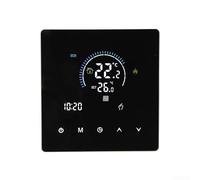 Termostato per riscaldamento a pavimento controllato tramite WiFi, compatibile con Tuya Smart Home, per un calore efficiente dal punto di vista energetico, 25 A, 5000 W, colore: nero