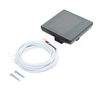 - Termostato per riscaldamento a pavimento Smart WiFi - Per riscaldamento elettrico a pavimento, funziona con - Per Alexa e - Per app Smart Life, LCD programmabile a 2,4 GHz (acqua e riscaldamento a