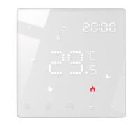 Termostato per riscaldamento a pavimento Zigbee Smart con controllo WiFi, programmazione settimanale, attivazione vocale, luminosità regolabile, compatibile con sistemi ad acqua/elettrici (WZEH)