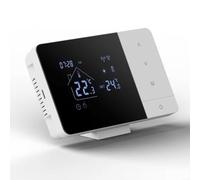 Termostato per riscaldamento e raffreddamento radiocomandato per caldaia, compatibile con Tuya e per app Smart Life, programmabile con 6 finestre di tempo al giorno, controllo della temperatura di 0,5