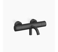 Dornbracht Meta termostato da bagno per montaggio a parete 34201979, senza set, sporgenza 210 mm, Colorazione: Nero opaco - 34201979-33