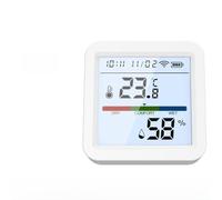 Termostato programmabile intelligente con temperatura e umidità a parete Wireless Indoor Climate Monitor Avvisi Installazione Tuya Zigbee Sistemi Smart Home in tempo reale