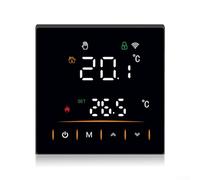 Termostato programmabile intelligente WiFi per caldaia a gas, acqua calda e riscaldamento a pavimento, gamma 5-55 °C, precisione ± 0,5 °C, display touch LCD (riscaldamento elettrico 16 A)