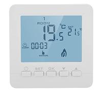 Termostato Programmabile per la Casa Display LCD Digitale Regolatore di Temperatura Intelligente Facile da Installare e Comodo da Usare Adatto per il Controllo Programmabile
