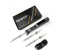 Termostato Programmabile Portatile For Saldatore 65W Aggiornamento Elettrico For Saldatore TS100 Con Kit Punte Il Miglior Regalo(Plan 2)
