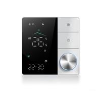 Termostato programmabile Smart Knob con programma di 5+2 giorni, telecomando app WLAN, compatibile con voce, ampio display LCD, impostazioni manuali o app