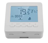 Termostato programmabile, termostato LCD digitale con termoregolatore intelligente 5A per caminetto a gas