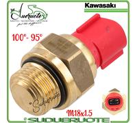 TERMOSTATO RADIATORE BULBO SENSORE TEMPERATURA ACQUA NINJA KFX KVF ZZR KAWASAKI