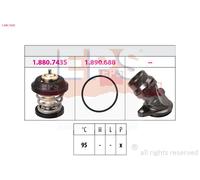 Termostato, Refrigerante 1.880.743K EPS per AUDI SEAT