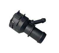 Termostato Refrigerante Compatibile Con Seat Per Alhambra 2010 2011 2012 2013 2014 2015 2016 1 Pz. Flangia Per Tubo Flessibile Del Riscaldatore Del Liquido Di Raffreddamento, Accessori 1K0122291C