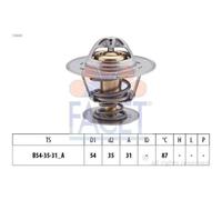 Termostato Refrigerante Facet 7.8223S Made In Italy - Oe Equivalent per Audi VW