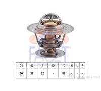 Facet Termostato Fiat 128 1.1 78225S